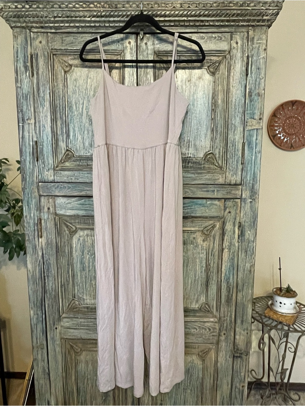 Wilfred Light grey Market Spaghetti Strap Jumpsuit